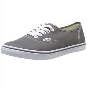 Grey Women’s Vans lo pro size 6
